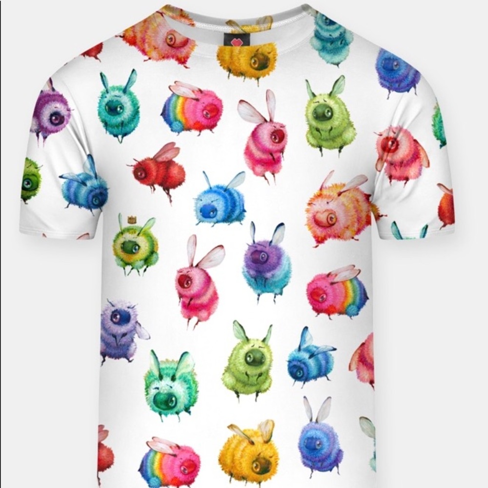 Artist Camilla d’Errico Fuzzy Bee2 T-shirt L